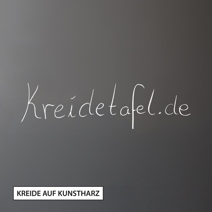Kreidetafel Kche, mit Ablage, Kordel, Kreide und Schwamm, 48x24 cm