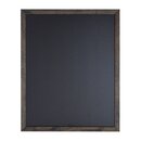 Kreidetafel A1, 84 x 60 cm, schwarzer Holzrahmen